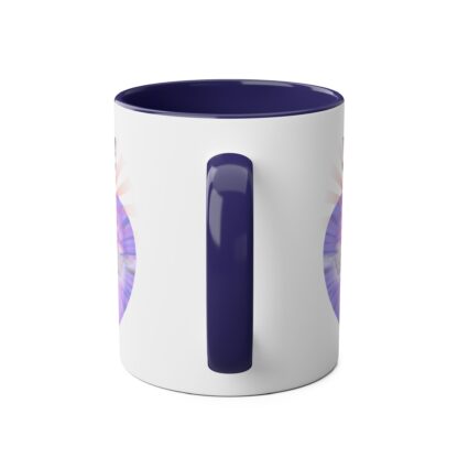 WWJD? Rio design - "What Would Jesus Do?" - Two-Tone Coffee Mugs, 11oz Picture of Jesus Christ - Image 18