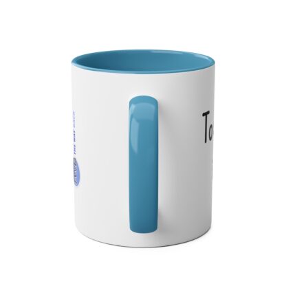Mug with motivational God quote: To Seek the Truth is to Seek God | Two-Tone Coffee Mug | 11oz | Inspiring quote - Image 11