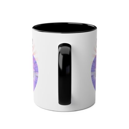 WWJD? Rio design - "What Would Jesus Do?" - Two-Tone Coffee Mugs, 11oz Picture of Jesus Christ - Image 13
