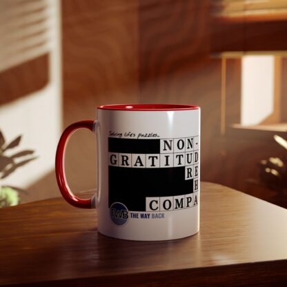 Jesus | Spiritual Crossword | Two-Tone Coffee Mugs | 11oz | Solving Life's Puzzles - Image 5