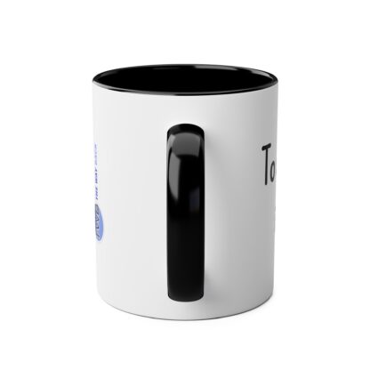 Mug with motivational God quote: To Seek the Truth is to Seek God | Two-Tone Coffee Mug | 11oz | Inspiring quote - Image 7