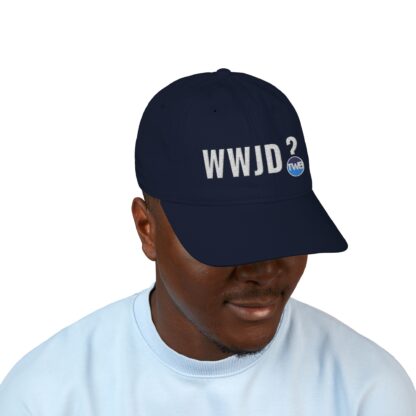 100% Organic Cotton WWJD Baseball Cap (Embroidery) "What Would Jesus Do" UNISEX - Image 15
