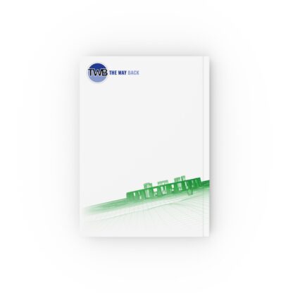 Hard Backed Journal | Stonehenge 3D image artwork with "Human Being" - Conversation Starter! - Image 2