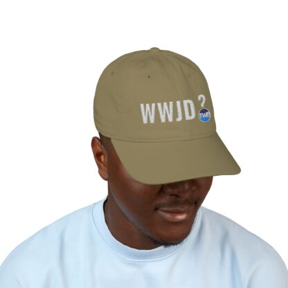 100% Organic Cotton WWJD Baseball Cap (Embroidery) "What Would Jesus Do" UNISEX - Image 10