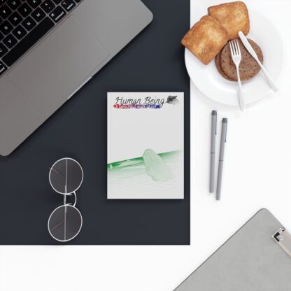 Hard Backed Journal | Stonehenge 3D image artwork with "Human Being" - Conversation Starter! - Image 5