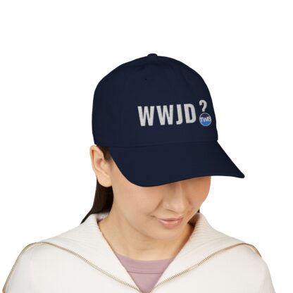 100% Organic Cotton WWJD Baseball Cap (Embroidery) "What Would Jesus Do" UNISEX - Image 13
