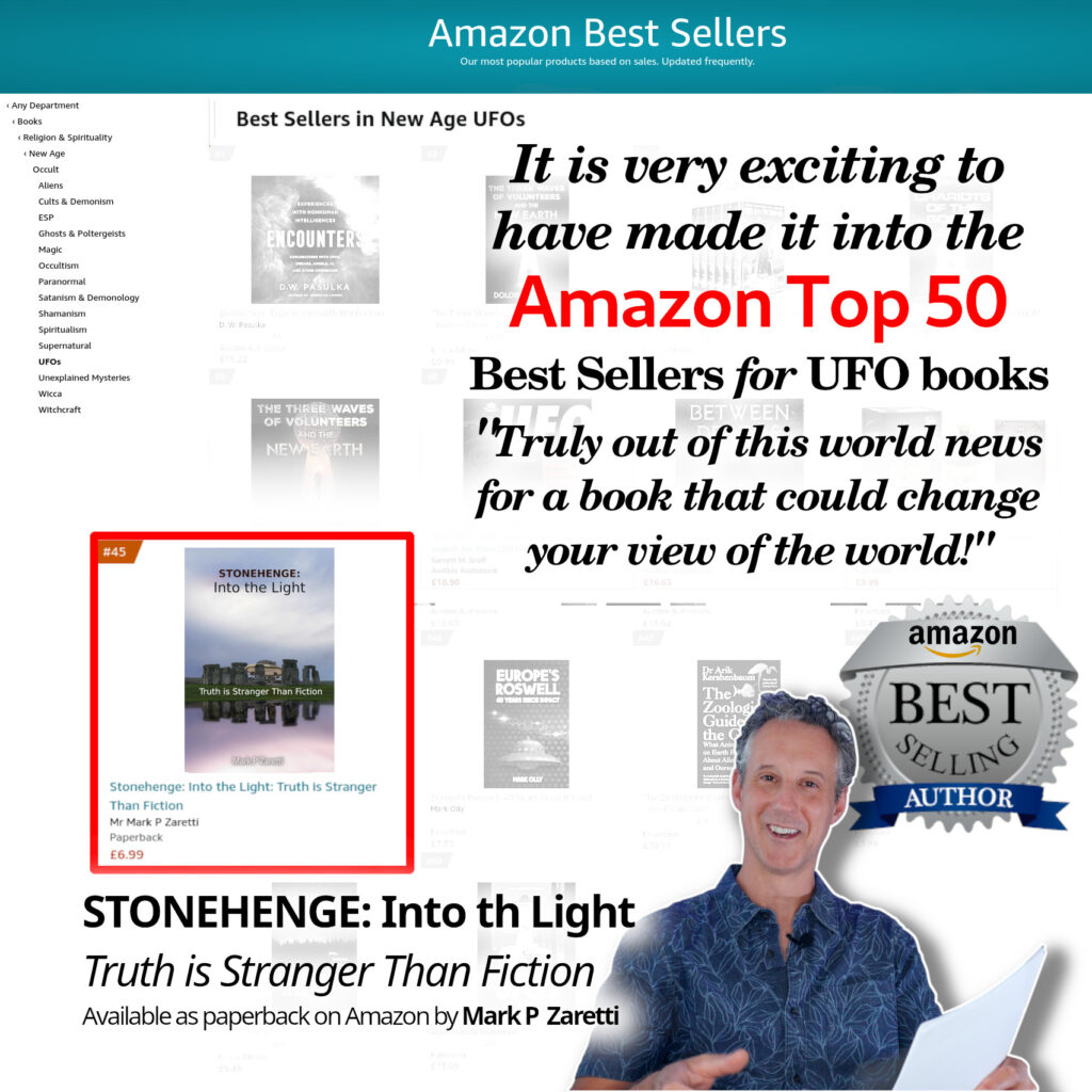 Stonehenge Book about UFOs is Amazon Best Seller
