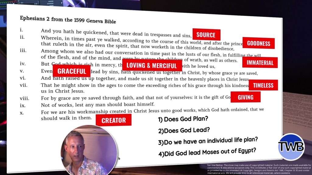 Life Plans, according to Ephesians 2