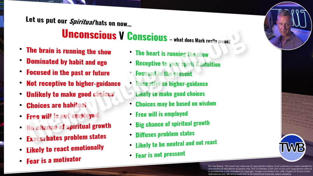 unconscious behaviour