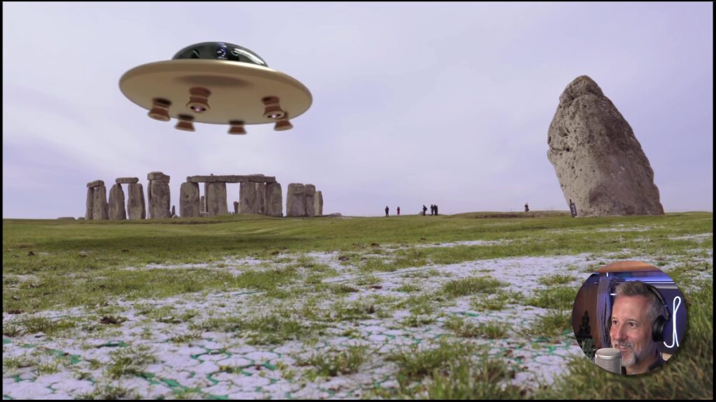 UAP UFOs at stonehenge
